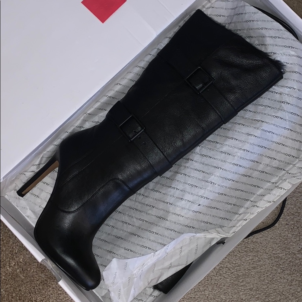 Black Aldo boots